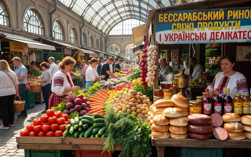 P&acirc;tisseries traditionnelles ukrainiennes servies avec du th&eacute;