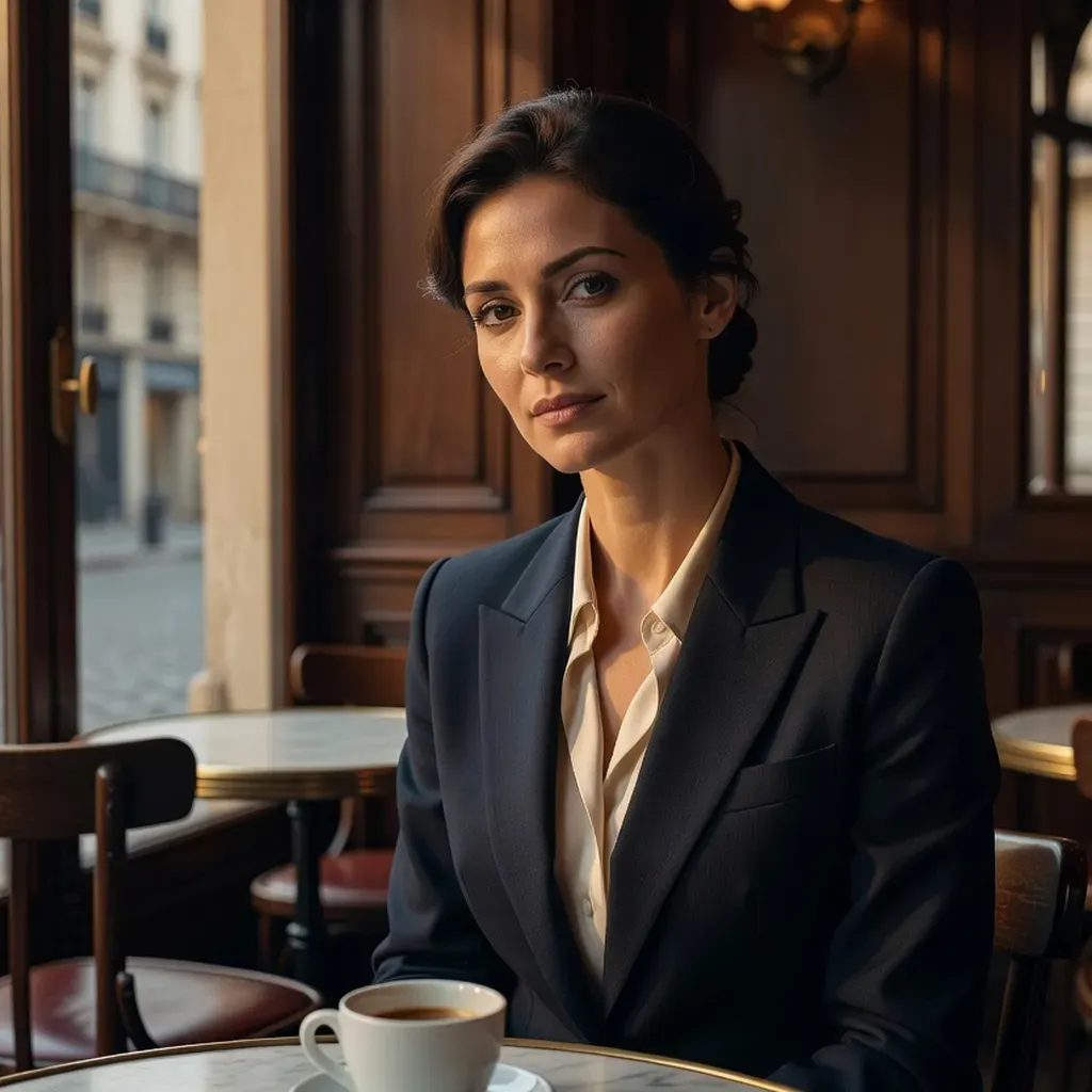 Portrait d'une Ukrainienne expatriée à Paris, rue typique du 12e arrondissement